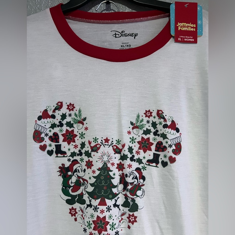 Disney's Mickey Mouse Jammies Holiday Party Mickey" Pajamas Collection - Picture 2 of 8